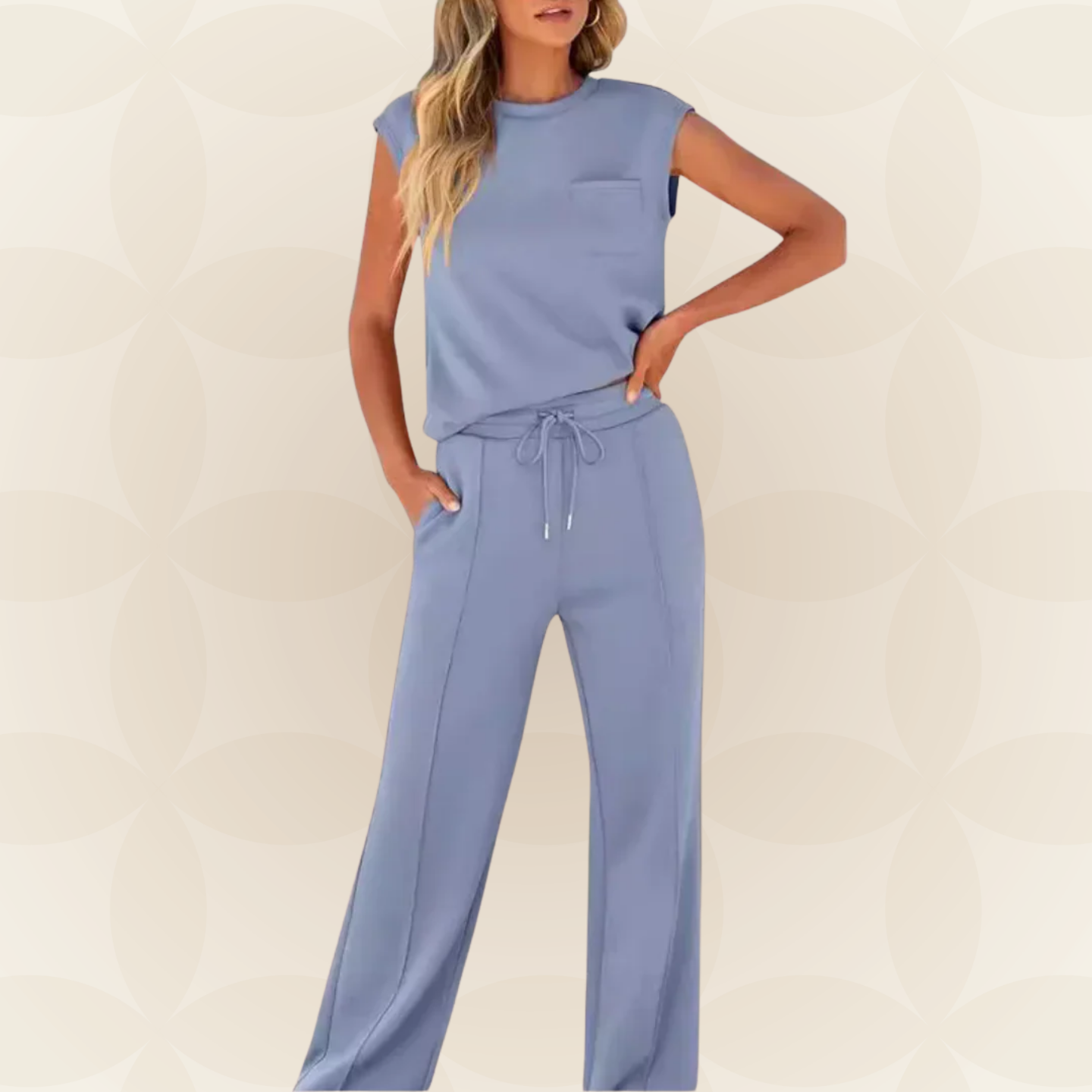 ANA - Comfortabele 2-Delige Zomer Set