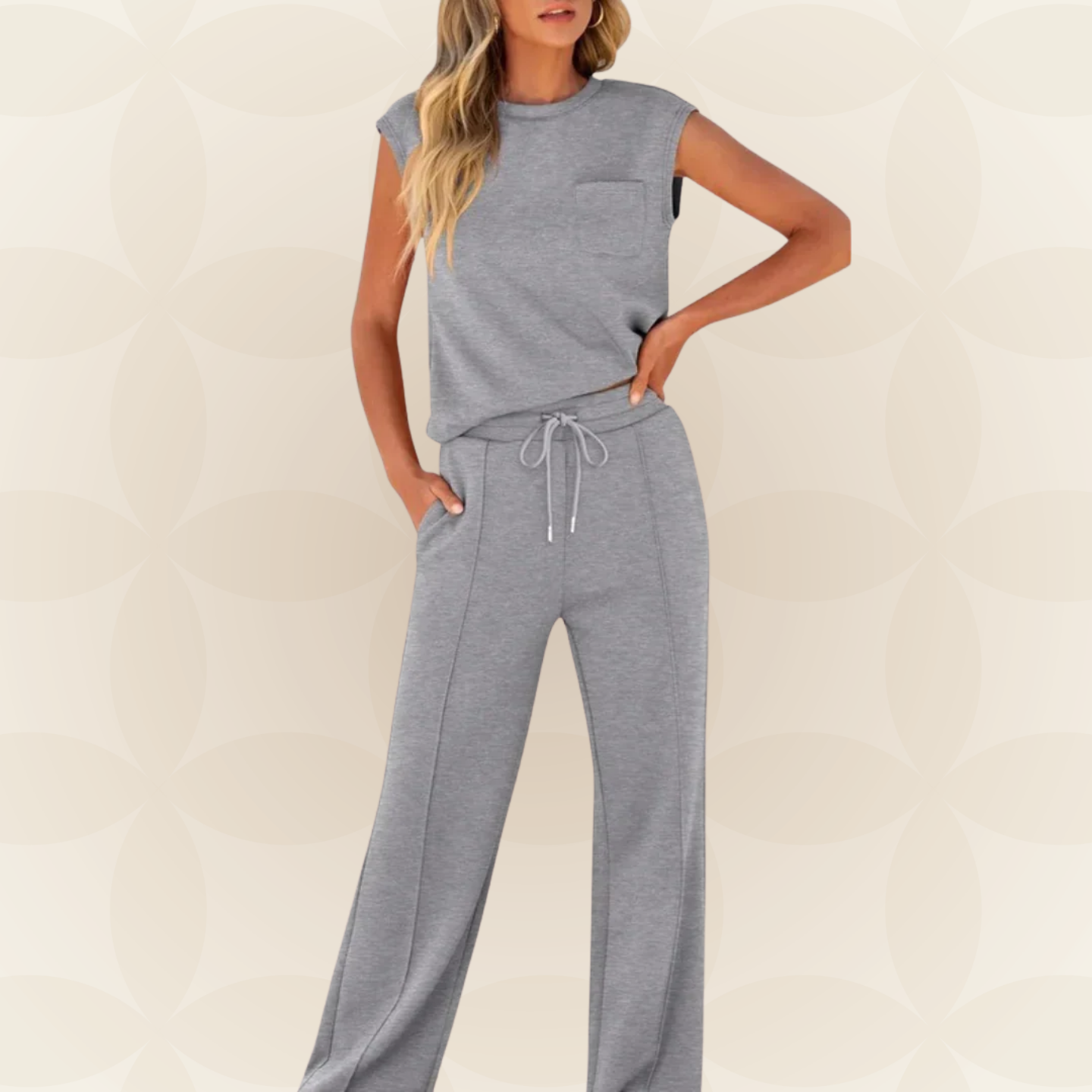 ANA - Comfortabele 2-Delige Zomer Set