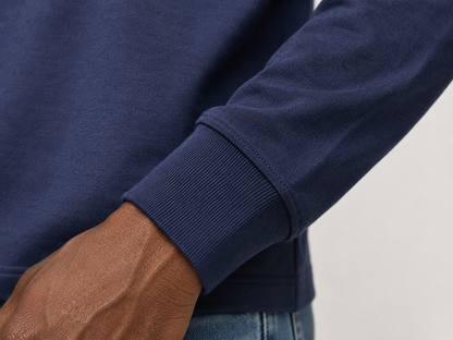 RAUL - Comfortabele Polo met Lange Mouwen