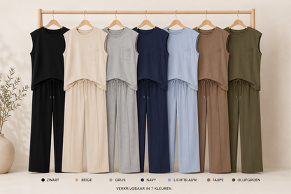 ANA - Comfortabele 2-Delige Zomer Set