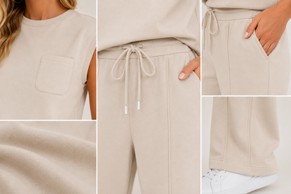 ANA - Comfortabele 2-Delige Zomer Set