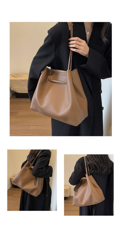 ELIN - Luxe leren Schoudertas